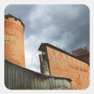 Turaida Castle, Sigulda, Latvia Square Sticker