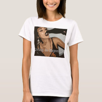 Turbo Blanco Living Is Expensive Drink Tee