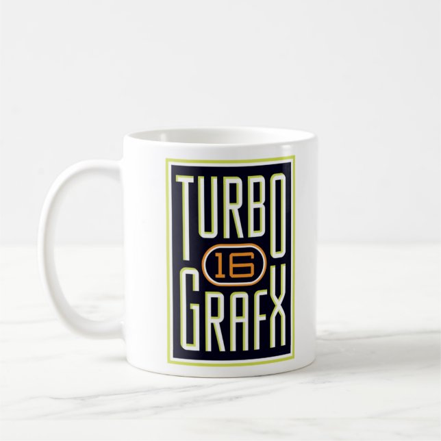 Turbo Grafx 16 Coffee Mug (Left)