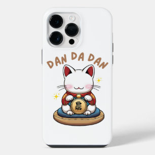 Turbo-Granny Dandadan Cat - Cute Anime Manga Desig iPhone 14 Pro Max Case