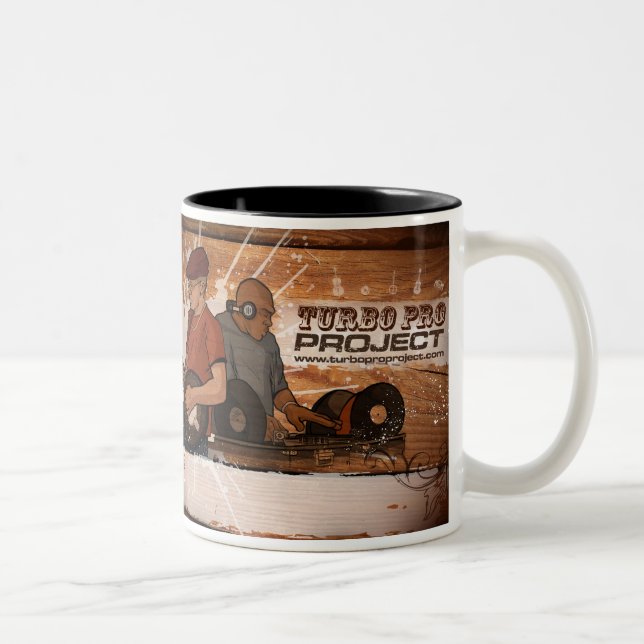Turbo Pro gig poster mug (Right)