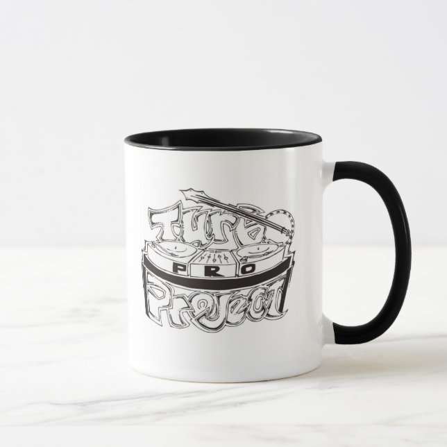 Turbo Pro ringer coffee mug (Right)