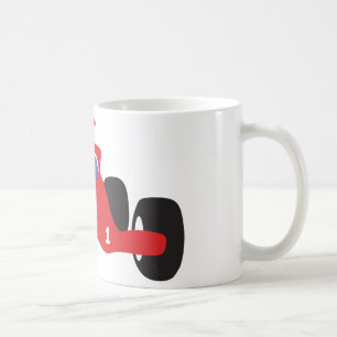 Turbo racing car coffee mug