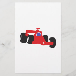Turbo racing car stationery