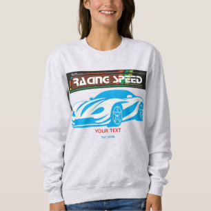 Turbo Racing Speed Car – Performance Auto Art Sweatshirt