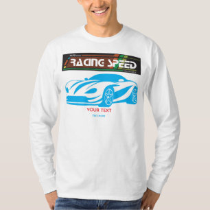 Turbo Racing Speed Car – Performance Auto Art T-Shirt