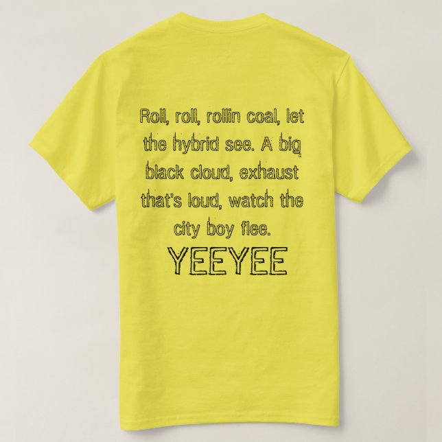 Turbo spinning T-Shirt (Design Back)