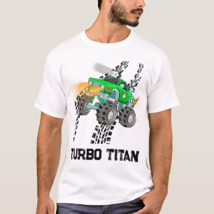 Turbo Titan Monster Truck T-Shirt
