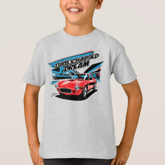 Turbocharged Dream - Red Sports Car T-Shirt