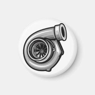 Turbocharger picture Magnet
