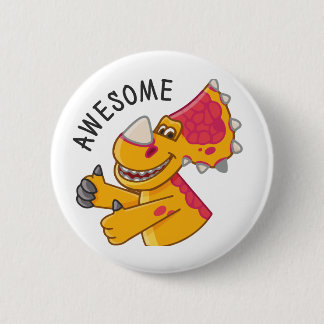 Turbozaurs 6 Cm Round Badge