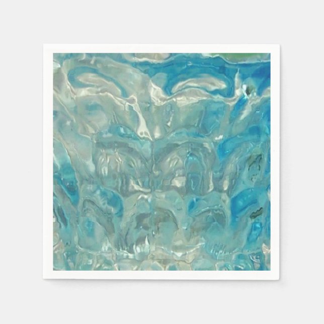 Turbulent Sea Napkin (Front)