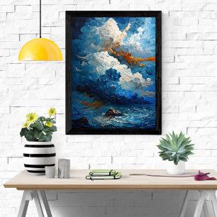 Turbulent Skies Poster