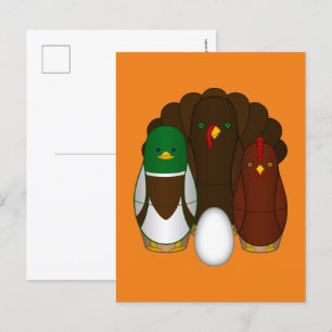 Turducken Postcard