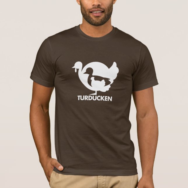 Turducken White T-Shirt (Front)