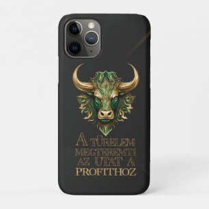 Türelem   Motiváció   Bull market Case-Mate iPhone Case