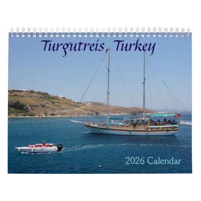 Turgutreis, Turkey 2026 Calendar (Cover)