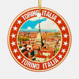 Turin ceramic tree decoration