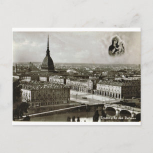 Turin, Torino, city view Postcard