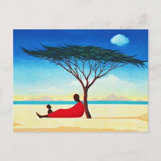 Turkana Afternoon 1994 Postcard (Front)