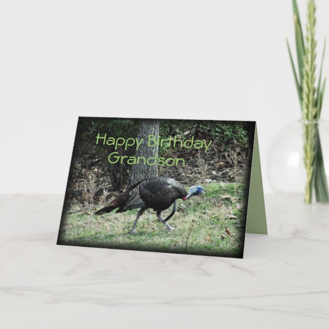 Turkey 6332-1  customise any occasion card (Front)