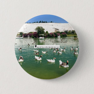 Turkey 6 Cm Round Badge