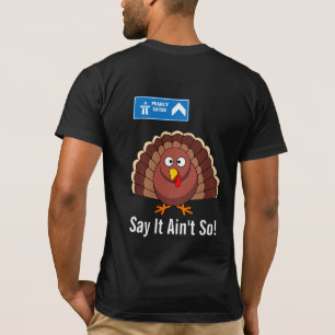 Turkey After Thanksgiving Cartoon T-Shirt