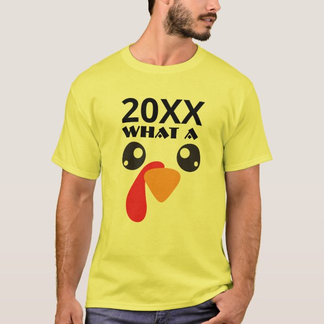 "Turkey" American Slang Tee, Thanksgiving Quote T-Shirt (Front)