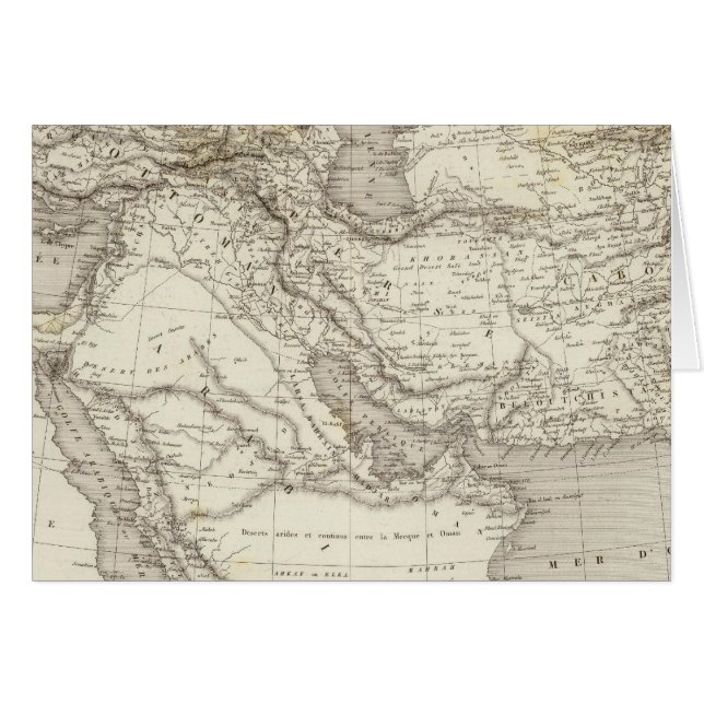 Turkey and Arabia (Front Horizontal)