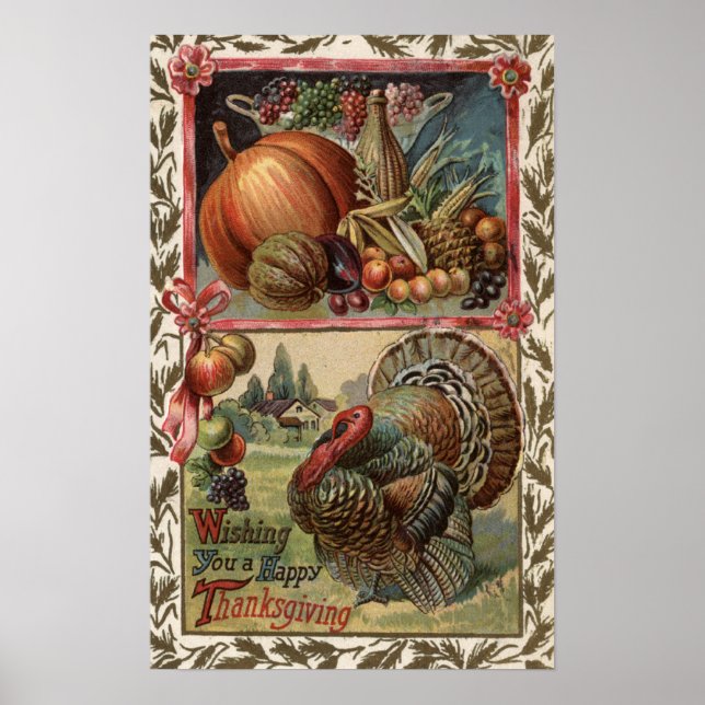 Turkey and Produce # 2 Poster (Front)
