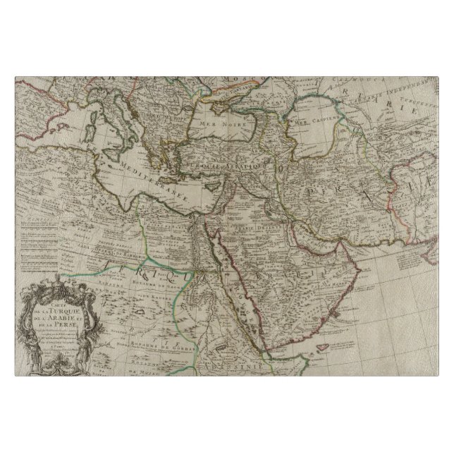 Turkey and Sweden Cutting Board (Front)