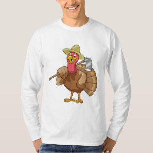 Turkey as Farmer T-Shirt
