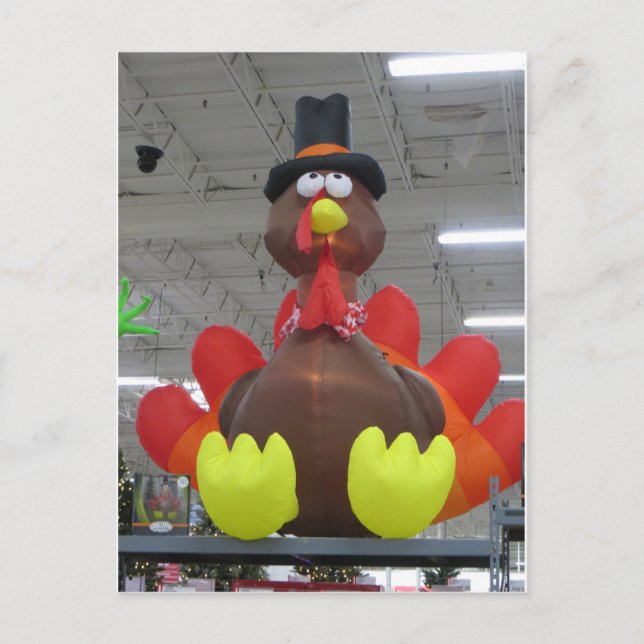 Turkey Balloon Postcard (Front)