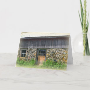 Turkey Barn Notecard