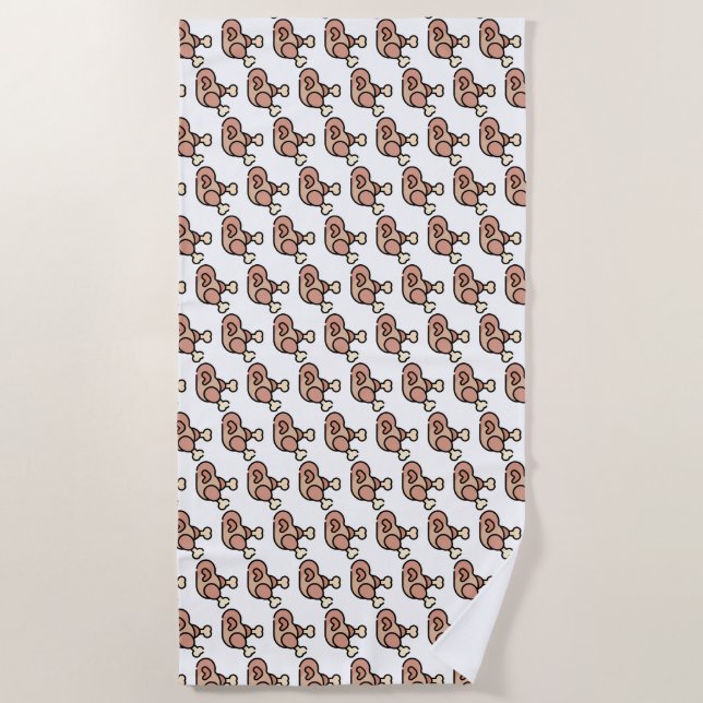 turkey beach towel (Front)