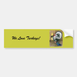 Turkey: Best In Show Bumper Sticker