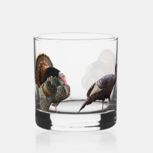 Turkey (bird) whiskey glass