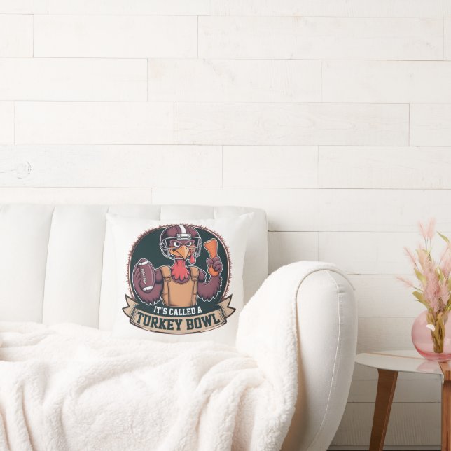 Turkey Bowl Football - It's Called A Turkey Bowl Cushion (Couch)