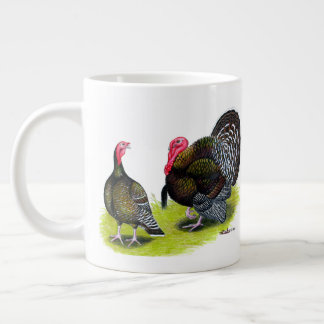 Turkey Broad Breasted Bronze Large Coffee Mug