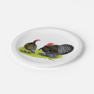 Turkey Broad Breasted Bronze Paper Plate