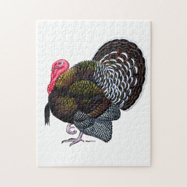 Turkey:  Bronze Tom Jigsaw Puzzle (Vertical)