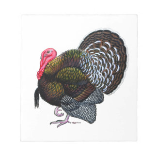Turkey: Bronze Tom Notepad