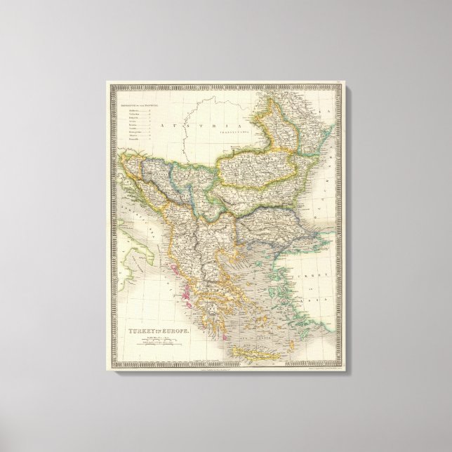 Turkey Canvas Print (Front)