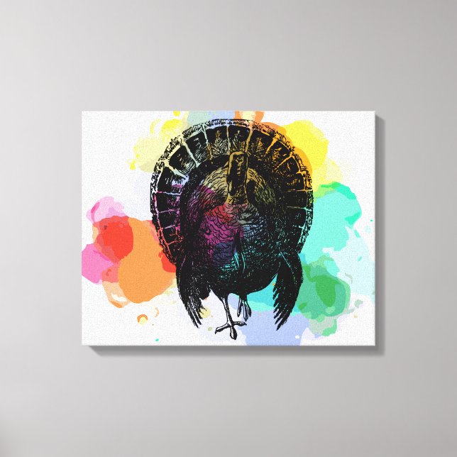 Turkey Canvas Print (Front)