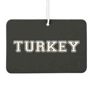 Turkey Car Air Freshener