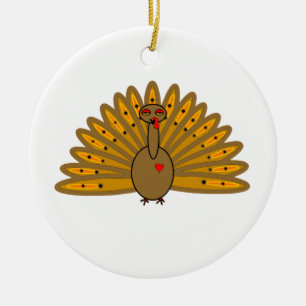 Turkey Ceramic Tree Decoration