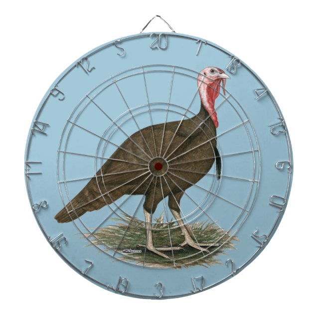 Turkey Chocolate Tom Dartboard (Front)