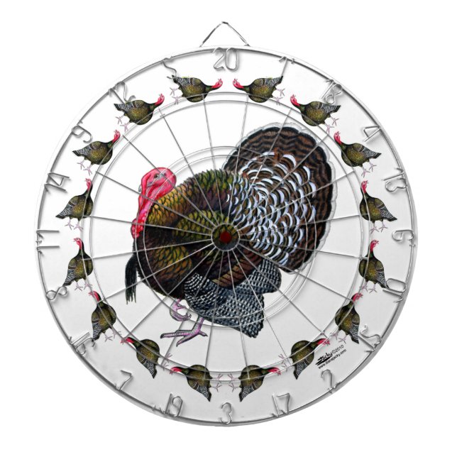 Turkey Circle Dartboard (Front)