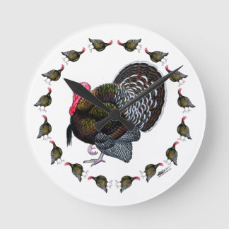 Turkey Circle Round Clock