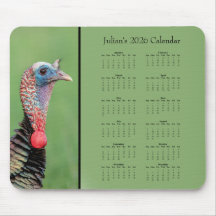 Turkey - Customizable full year 2026 calendar